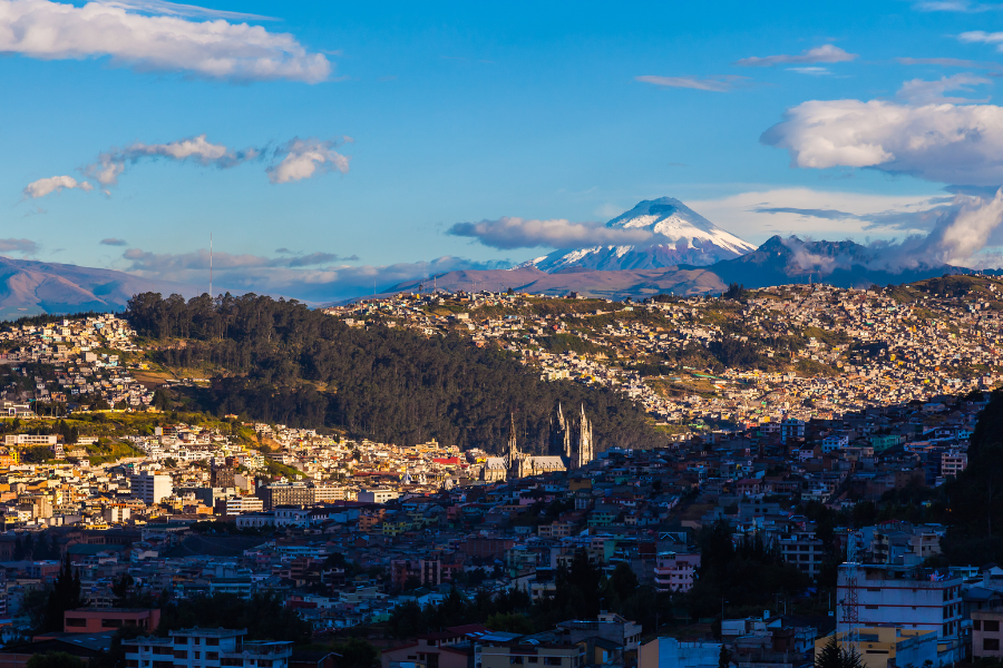 Paisaje urbano de Quito
